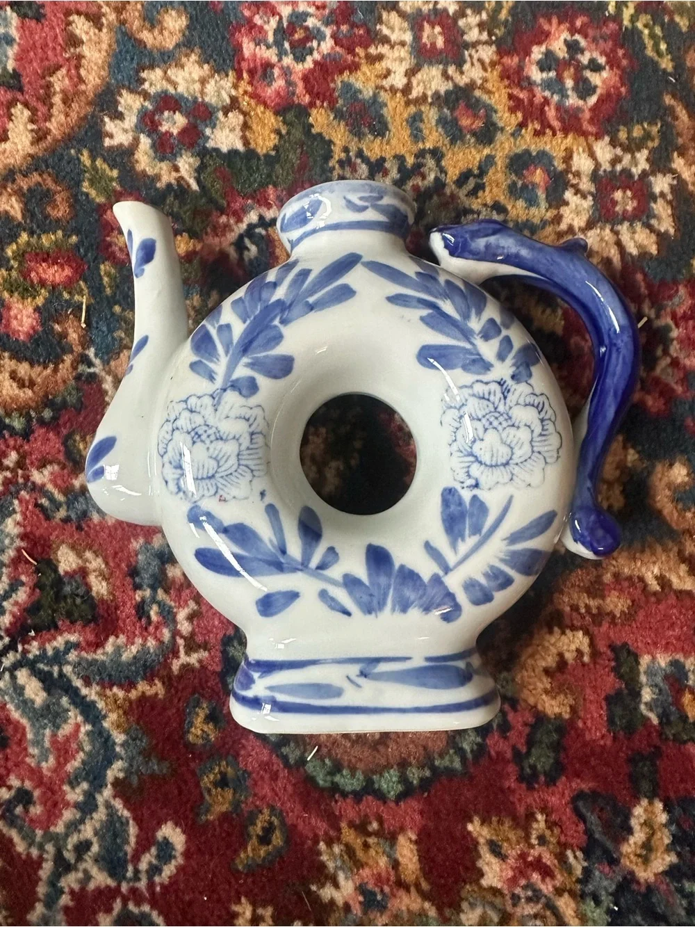 Set of 2 Vintage Chinese Porcelain Teapots.